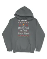 Personalize Our First Christmas  Sweatshirt