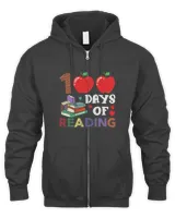 100 Days Of Reading Funny Education Teacher Student Reader