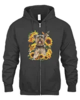 Yorkshire Terrier Dog Mom Mothers Day Gifts Sunflower Yorkshire Terrier Mom Yorkie