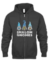 Shalom Gnomes Funny Jew Hanukkah Pajamas Chanukah PJs Women