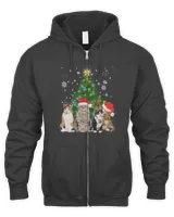 Cute Cat Christmas Tree Cat Lover Xmas Cat Mom Women Kids41