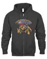 Vizsla Pirate Funny Hunting Dog Mom Dad 8