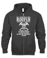 Roofer Funny Retro Roofing Roof Equipment Job Repair62