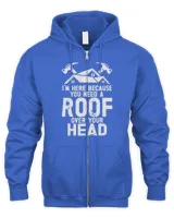 Roofer Funny Retro Roofing Roof Equipment Job Repair632 68