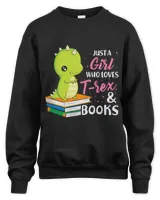 Just A Girl Who Loves Trex And Books Animal Book