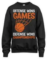 Basketball Gift Offense Wins Games Defense Wins Championships