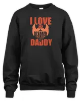 I Love My Bearded Daddy Fathers Day T shirts