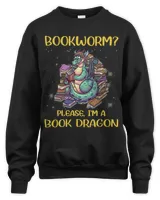 Bookworm Please Im A Book Dragon Reading Lovers Funny Gift