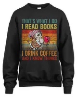 Funny Owl That's What I Do I Read Books I Drink Coffee T-shirt