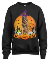 Belgian Malinois Witch Pumpkin Halloween Dog Lover Funny 417