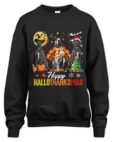 Great Dane Happy Hallothanksmas Halloween Thanksgiving Xmas 474