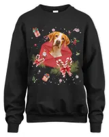 English Pointer Dog In Christmas Card Ornament Pajama Xmas444