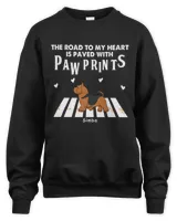 Personalized The Road To My Heart Is Paved With Paw Prints Pet Lover HOD040323A1