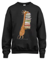 Read Books Bookworms Librarian Funny Giraffe Book Lovers