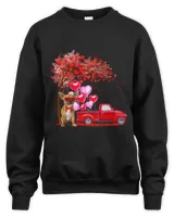 Chihuahua Sunglasses Hearts Tree Pickup Truck Lover Couple 119