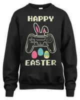 Gamer Video Game Rabbit Bunny Eggs Hunting Happy Easter Day