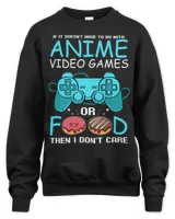 Anime Video Games Food Gaming Nerd Computer Playing Lover