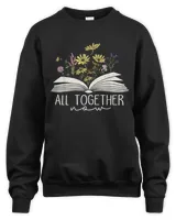 All Together Now Floral Book Lovers