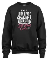 Cool Mothers Day Design Luta Livre Grandma T-Shirt