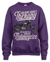 Rider Therapy Funny Motorcycle Vintage Biker T-Shirt