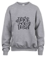 Trick or Treat black t shirt hoodie sweater