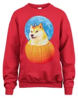 Halloween Dogecoin Cryptocurrency To the Moon Shiba Inu Meme 371