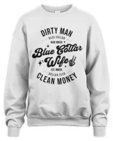 Blue Collar Wives Club Sweatshirt Blue Collar Swea