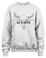 Boho Cow Skull Sweatshirt Howdy Sweatshirt Wild We