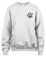 Funny Dog SweatShirt, Womens Dog Hoodie, Cute Dog Paw, Dog Mom, Dog Lover SweatShirt, Dog Sweater, Dogs Make Everything Better