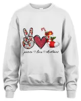 Peace Love Christmas Tis The Season Christmas Family Pajamas 22