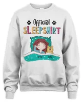 Official Sleep Shirt, Girl And Her Cats & Dogs, Personalized Dog & Cat Lovers QTCAT030223A1