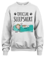 Official Sleep Shirt - Dog Cat Personalized QTCAT160223PET1