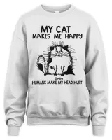 Personalized My Cat Makes Me Happy HOC170323A19