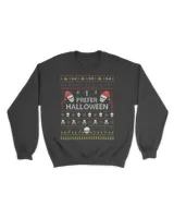 I Prefer Halloween Sweater Funny Ugly Xmas Sweatshirt