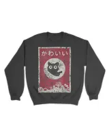 Kawaii cat Japanese black cat QTCAT050123A6