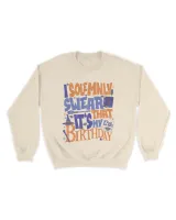 I Solemnly Swear That It’s My Birthday Shirt, Wizard Birthday Shirt, Birthday Witch Shirt, 12th Birthday Shirt, Birthday Gift
