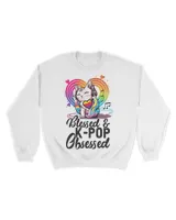 Blessed Kpop Obsessed Tie Dye Merchandise Cat Kpop