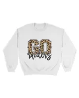 Raiders Go Raiders Leopard Print Womens Cheetah Graphic