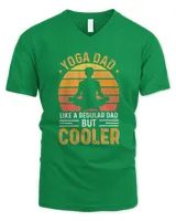 Yoga Dad Like A Regular Dad But Cooler Fathers Day T shirts