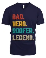 Roofing Father Dad Hero Roofer Legend Roofing Constructor