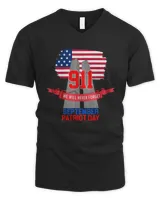 9.11 We Will Never Forget September 11th Patriot Day T-Shirt