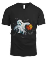 Ghost Ghost Basketball Ball Sport Bat Halloween