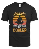 Yoga Dad Like A Regular Dad But Cooler Fathers Day T shirts