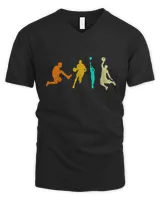 Basketball family vintage playing basketball Coach T-Shirt