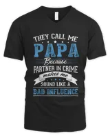 They call me papa because partner in crime makes me sound like a bad influence