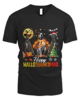 Great Dane Happy Hallothanksmas Halloween Thanksgiving Xmas 474