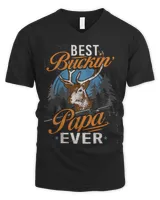 Best Buckin Papa Best Papa Ever Gifts Funny Deer Hunter 3