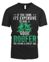 Roofer Funny Retro Roofing Roof Equipment Job Repair4