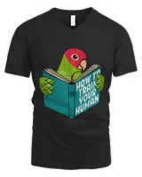 Train Your Human I Book Parrot I Cherryheaded Conure
