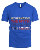 My Grandson The Myth The Soldier The Hero Womens Military